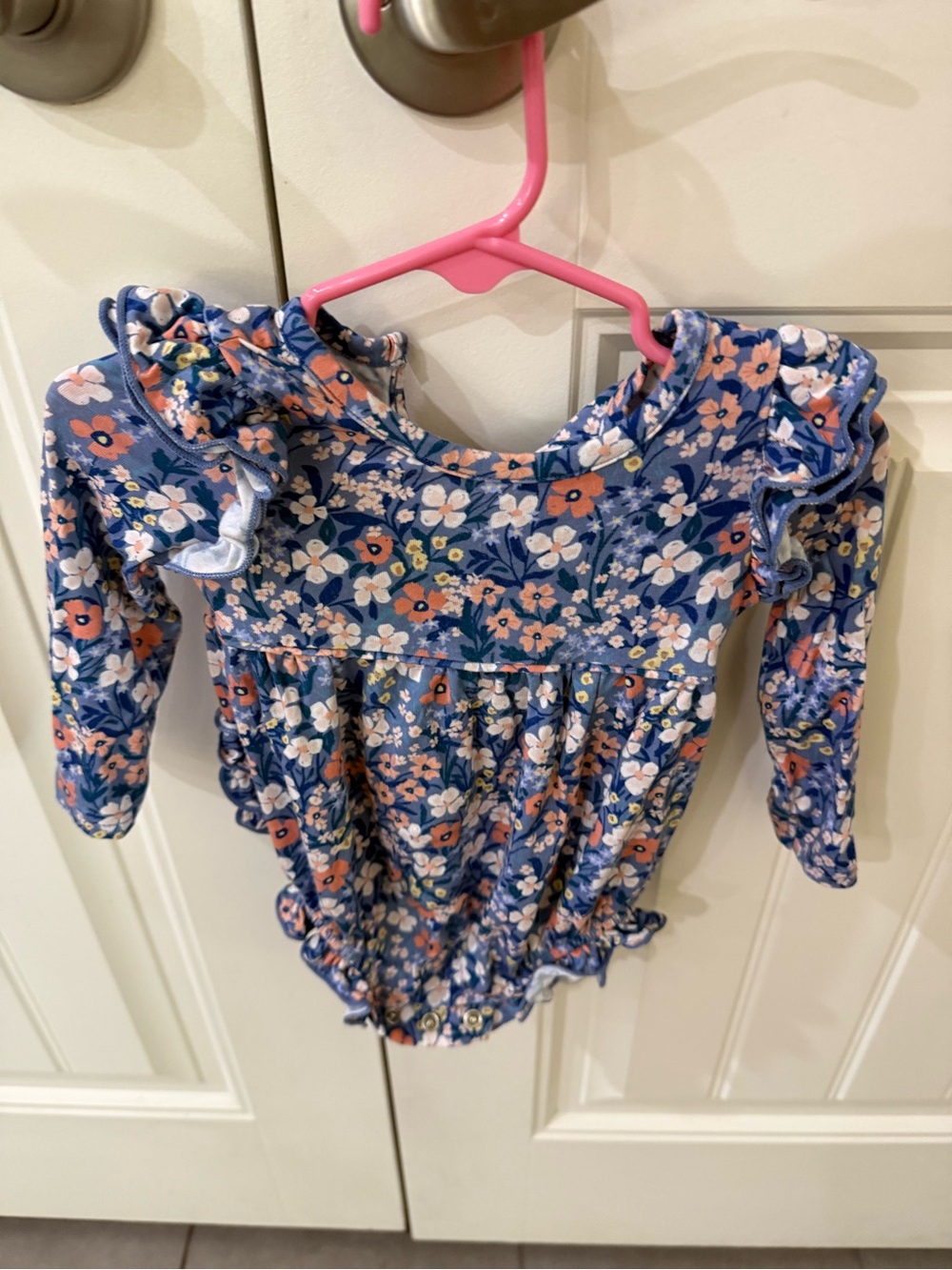 Little Sleepies Petite Petals Bubble Romper
